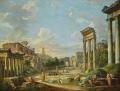 [View of Campo Vaccino in Rome]