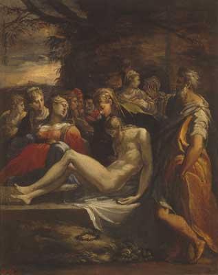 [Parmigianino - The Entombment of Christ] 