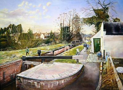 [Parrish - Lowsonford Locks, Stratford Canal] 