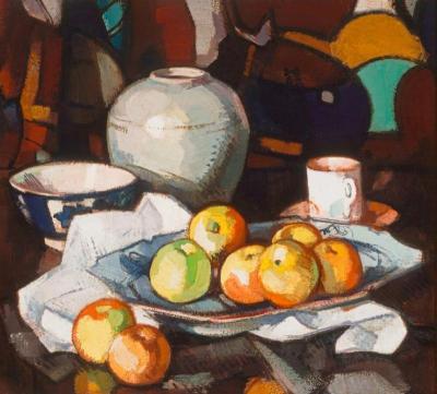 [Peploe - Apples and Jar] 