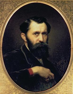 [Perov - Self Portrait, 1870] 