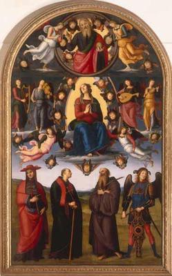 [Perugino - Assumption of the Virgin Mary] 