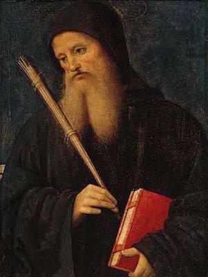 [Perugino - St Benedict] 