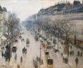 [The Boulevard Montmartre on a Winter Morning]