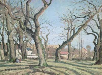 [Pissarro - Chestnut Trees, Louveciennes] 