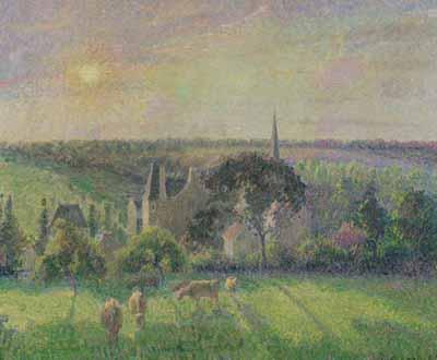 [Pissarro - Church and Farm of Eragny] 