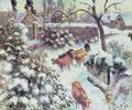 [Effect of Snow at Montfoucault]