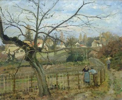 [Pissarro - The Fence] 