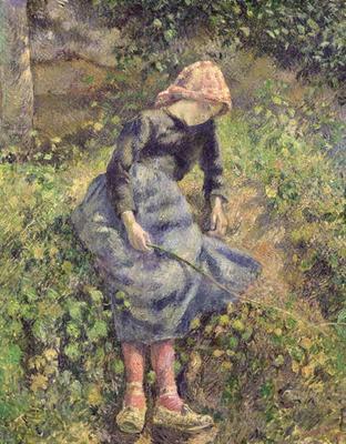 [Pissarro - Girl with a Stick] 