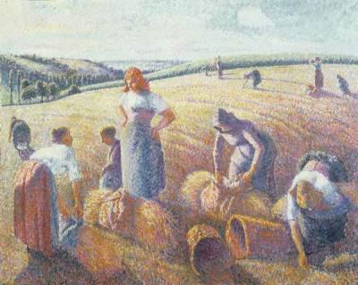 [Pissarro - The Gleaners, 1889] 