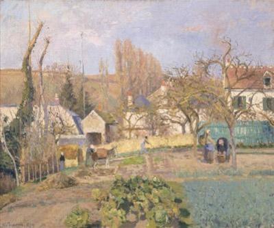 [Pissarro - Kitchen Garden at the Hermitage, Pontoise] 