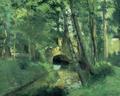 [The Little Bridge, Pontoise]
