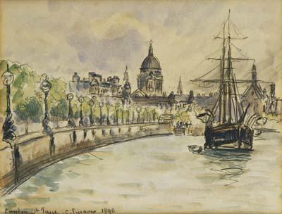 [Pissarro - London, St Paul's Cathedral] 