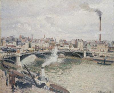 [Pissarro - Morning, An Overcast Day, Rouen] 