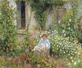 [Mother and Child in the Flowers]