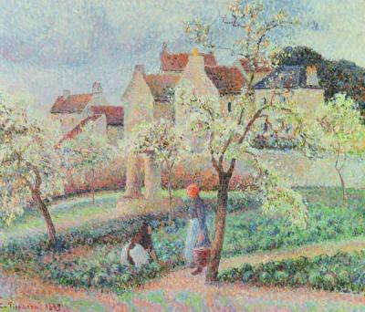 [Pissarro - Plum Trees in Blossom] 