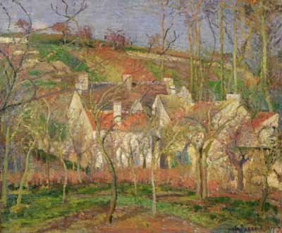 [Pissarro - Red Roofs, or Corner of a Village] 