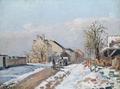 [The Road from Gisors to Pontoise, Snow Effect]
