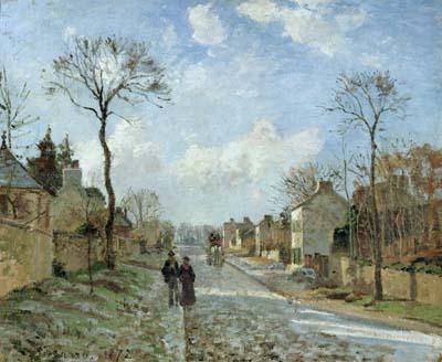 [Pissarro - Road to Louveciennes] 