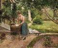 [Washerwoman at Eragny]
