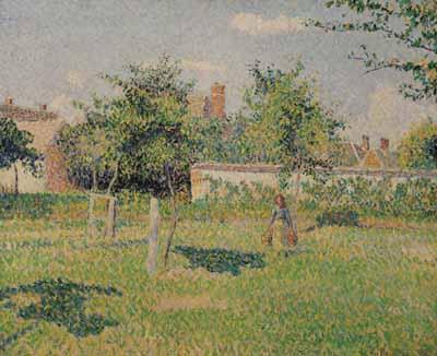 [Pissarro - Woman in the Meadow at Eragny] 