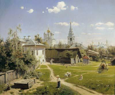 [Polenov - Moscow Courtyard] 
