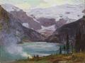 [Camp by Lake Louise]