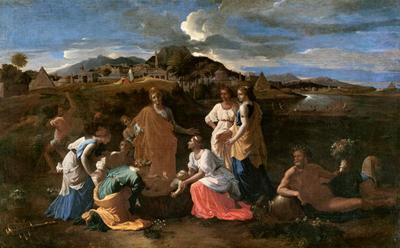 [Poussin - Moses Rescued from the Water] 
