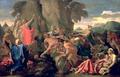 [Moses Striking Water from the Rock]