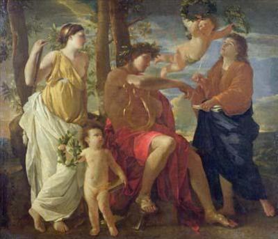 [Poussin - The Poet's Inspiration] 
