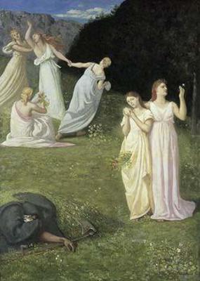 [Puvis de Chavannes - The Reaper, Death and Maidens] 