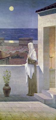 [Puvis de Chavannes - St Genevieve Watches Over the Sleeping City of Paris] 