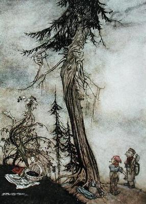 [Rackham - The Fir Tree and the Bramble] 