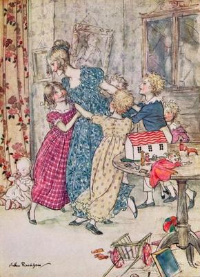 [Rackham - A Flushed and Boisterous Group] 