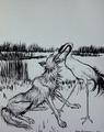 [The Wolf and the Crane]