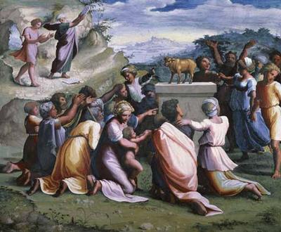 [Raphael - Adoring the Golden Calf] 