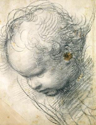 [Raphael - Head of a Cherub] 