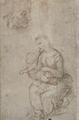 [Madonna and Child and Head of an Old Man]
