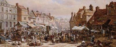 [Rayner - Market Day, Ashbourne, near Derby] 