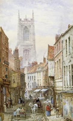 [Rayner - A View of Irongate, Derby] 