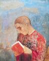 [Alsace, or Monk Reading]