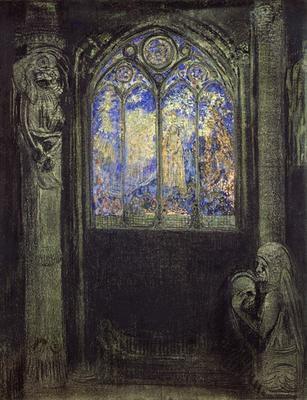 [Redon - The Stained Glass Window] 