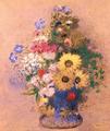 [Vase of Sunflowers and Other Flowers]