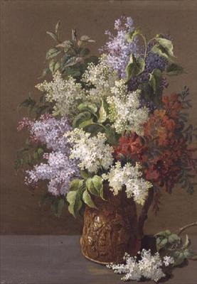 [Redoute - Vase of Lilacs] 