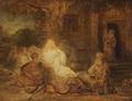 [Abraham Receives the Three Angels]
