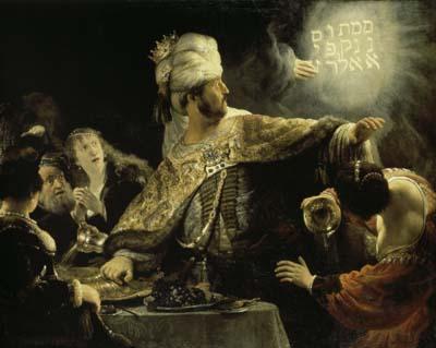 [Rembrandt - Belshazzar's Feast] 