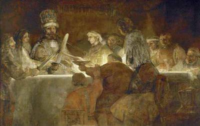 [Rembrandt - The Conspiracy of Claudius Civilis] 
