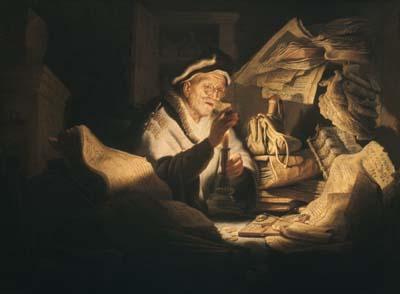 [Rembrandt - The Money Changer (Allegory of Riches)] 
