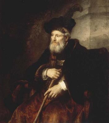 [Rembrandt - Portrait of a Seated Old Man] 