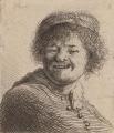 [Self Portrait in a Cap Laughing]